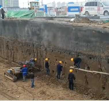 鹤壁山城区土钉墙支护